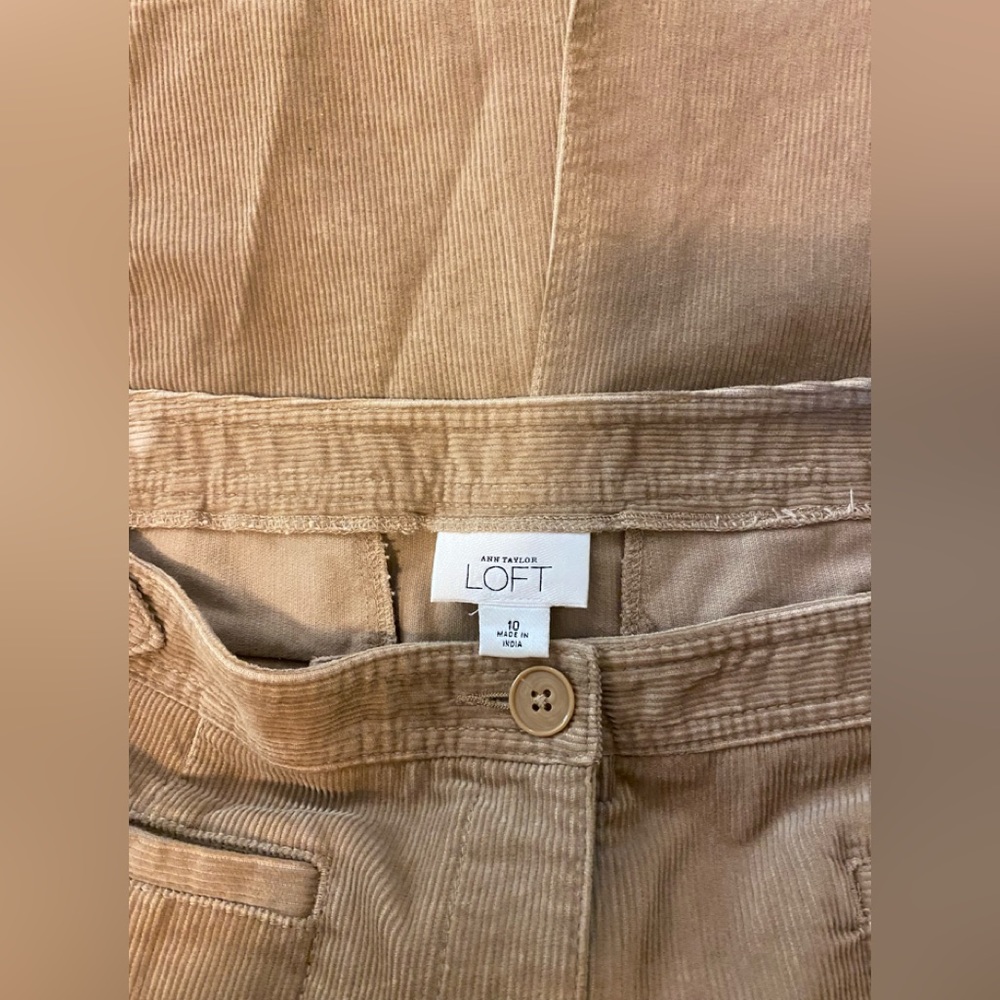 Loft Corduroy Skirt - size 10 -